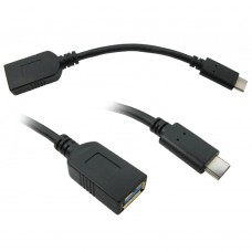 USB 3.0 Type C (M) to Type A (F) Cable